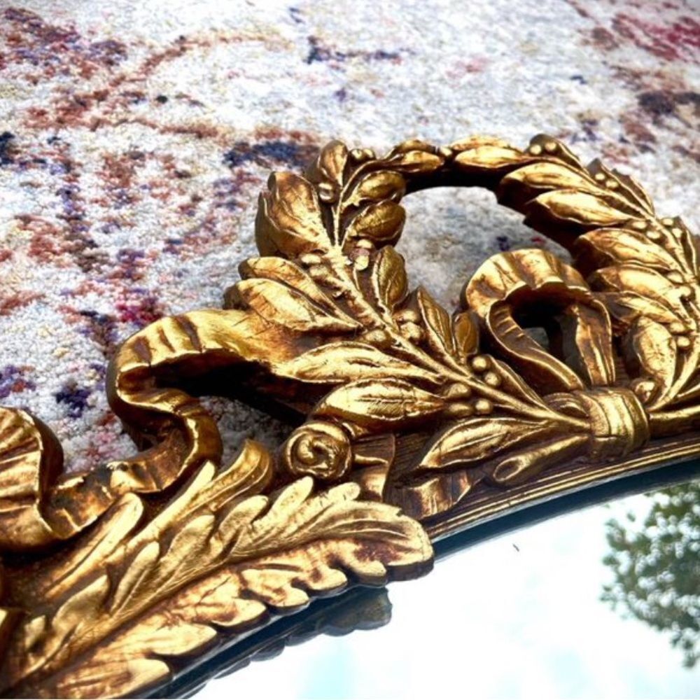 ♥️ Vintage Laurel Leaf Wall Mirror